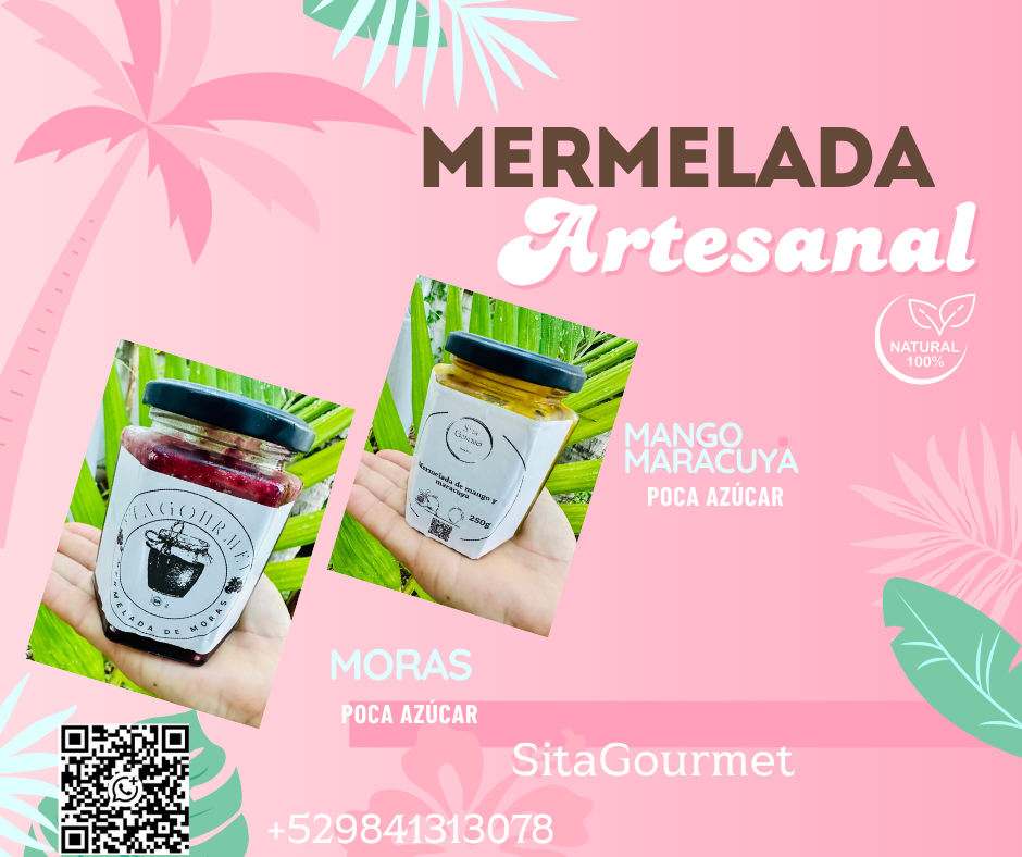 mermelada de mango y maracuya
